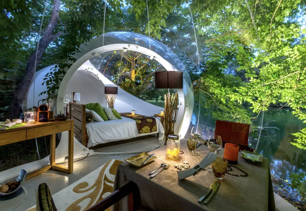 inflatable tent bubble