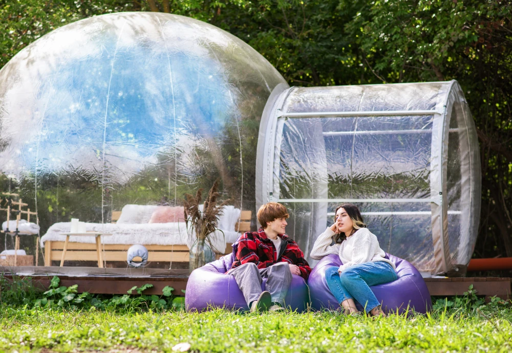 high quality inflatable bubble camping tent